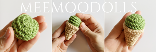 The Beginner-Friendly Ice Cream Cone Knitting Pattern