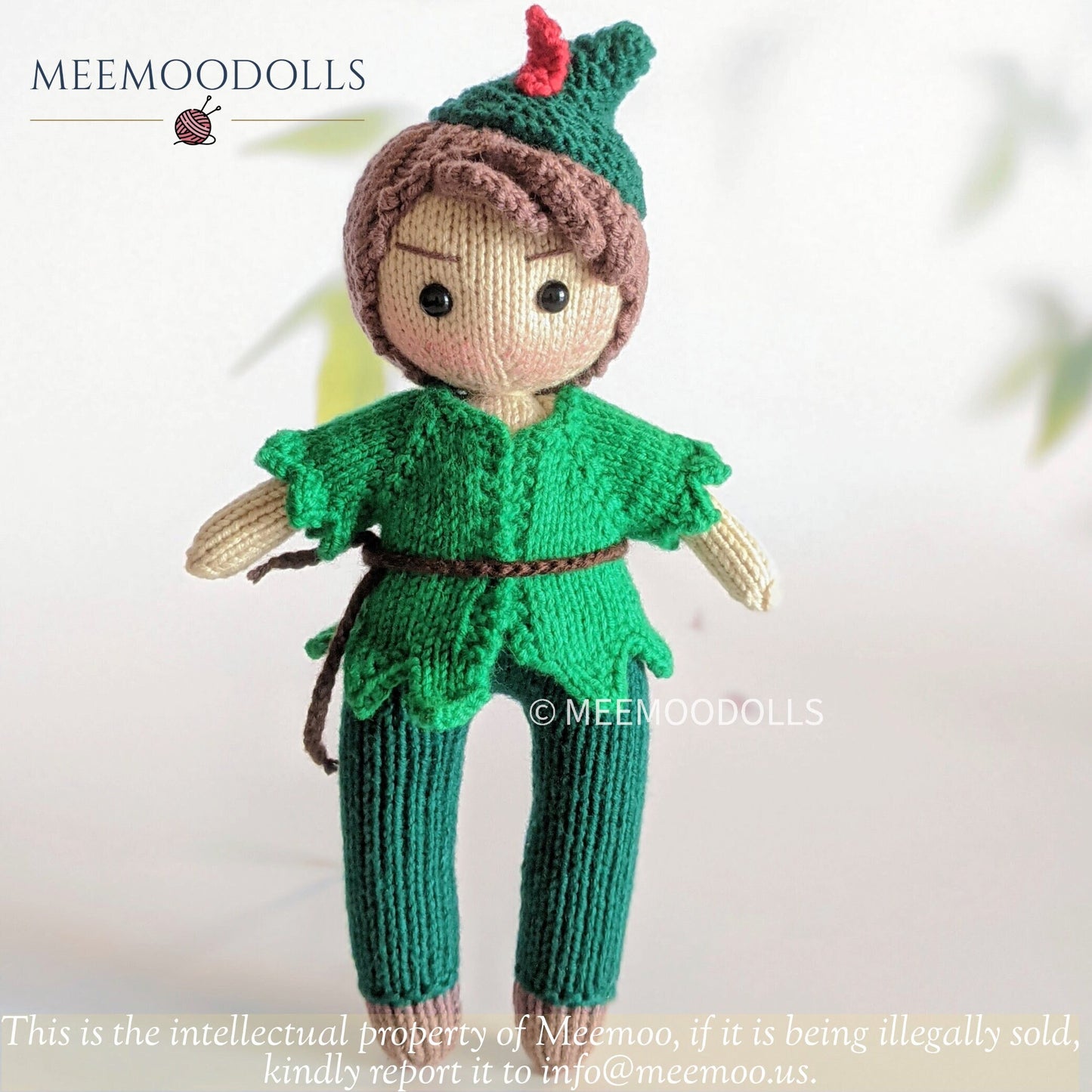 Knit Peter. Knitted toy Patterns. Meemoodolls.