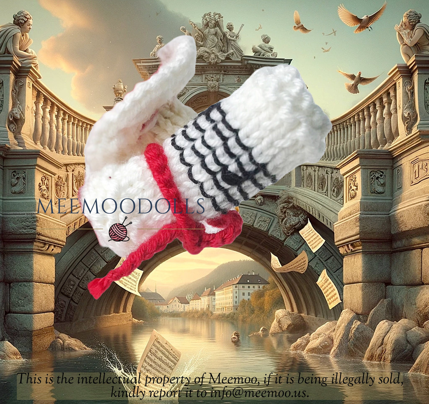 Legendary Wolfgang Amadeus Mozart Knitting pattern