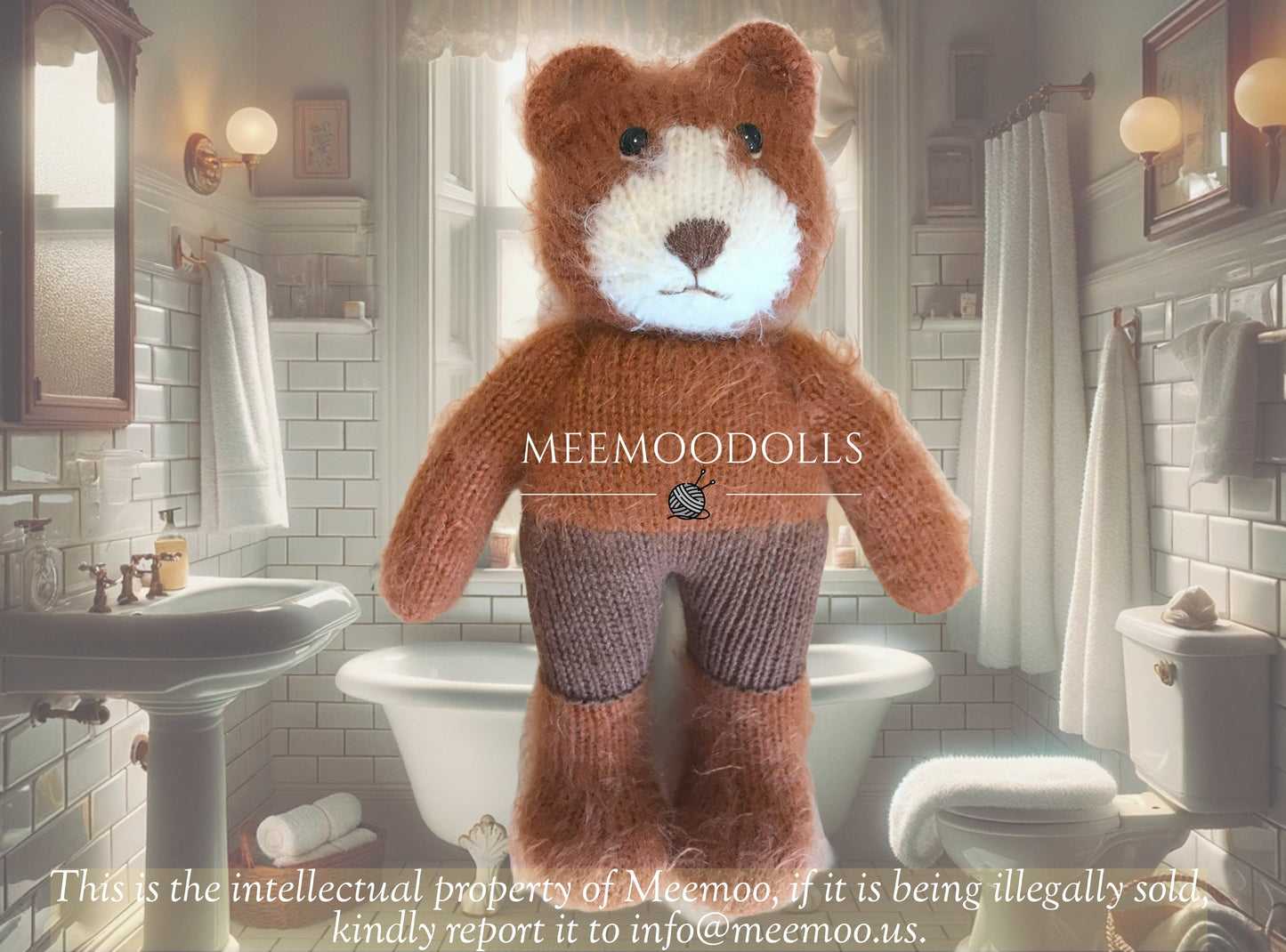 Knitting Adventure with the Marmalade Bear