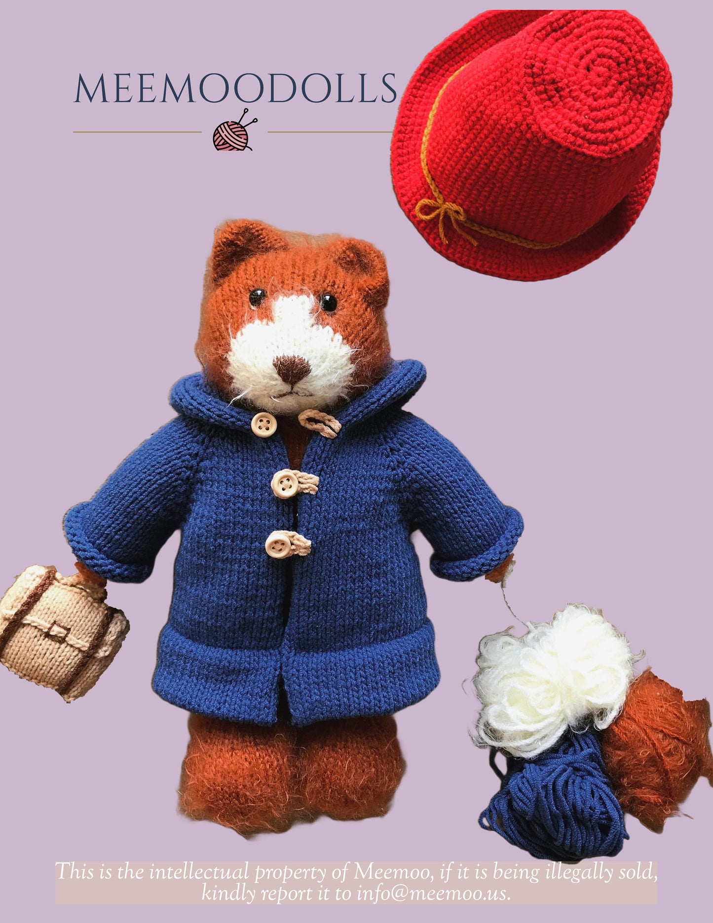 Knitting Adventure with the Marmalade Bear