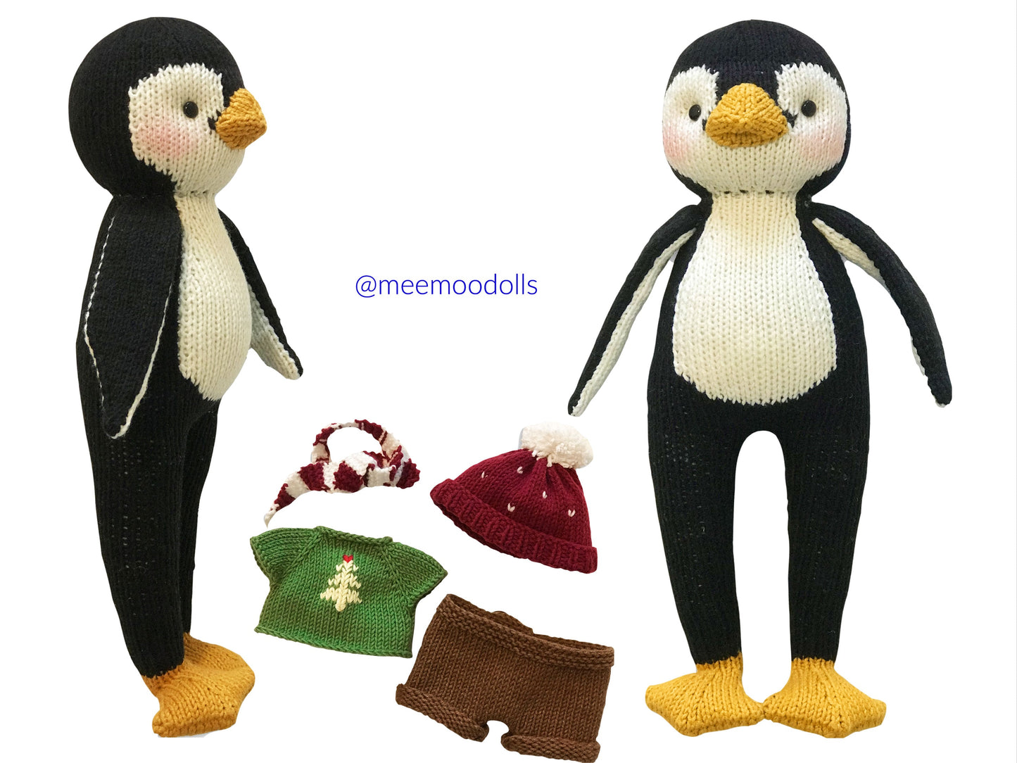 a couple of stuffed animals that are on display