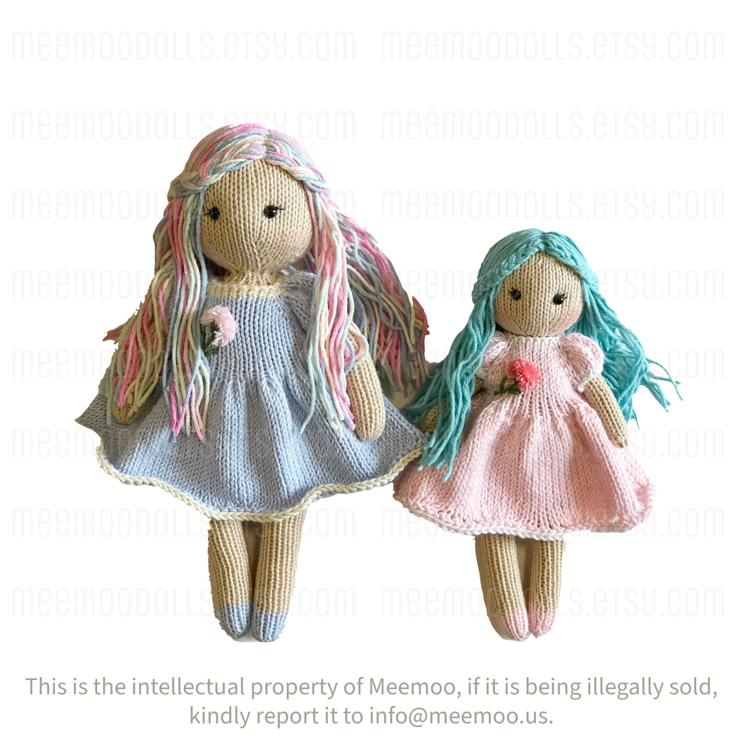 a couple of stuffed animals that are on display